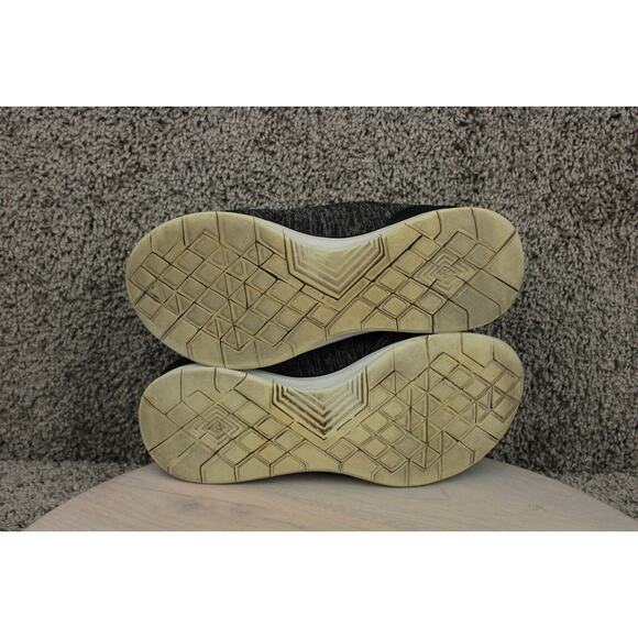 Skechers Relaxed Fit Memory Foam Sneaker Women 9 Black Gray Knit Slip On Comfort - Picture 6 of 8